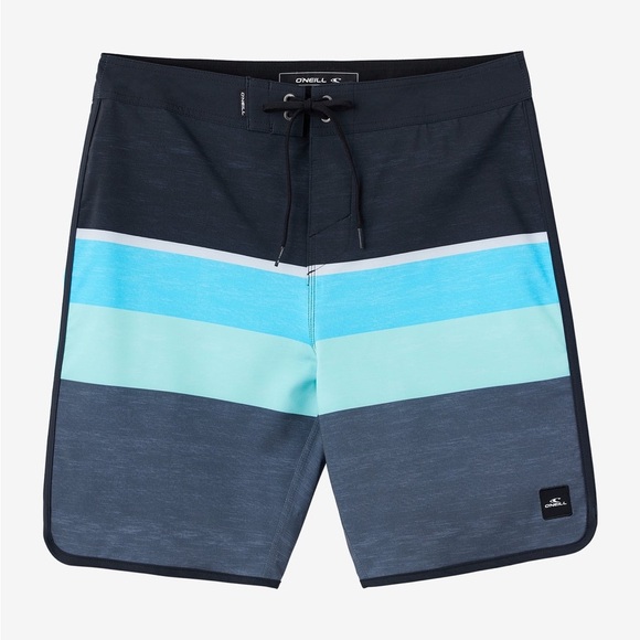 O’Neil LENNOX SCALLOP 19" BOARDSHORTS. NWT! - Picture 1 of 5